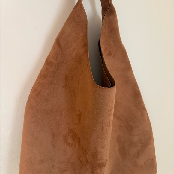 GAP Handbags - GAP Tan Suede Hobo Bag NWOT